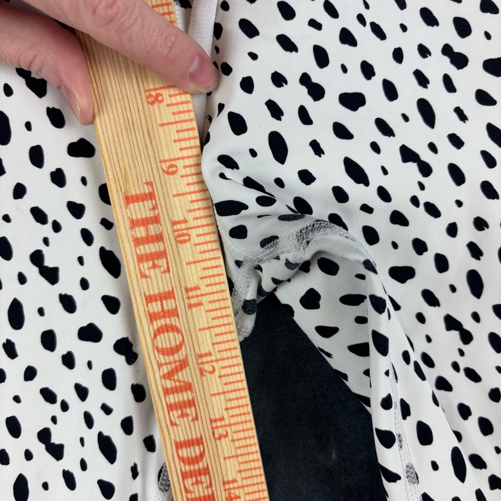 White Fox Boutique Dalmatian Print Leggings - Picture 10 of 11
